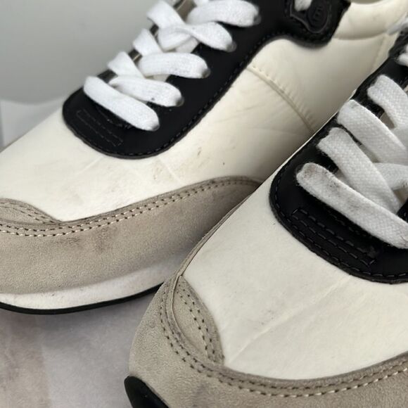 Sam Edelman Tori Lace Up Trainer Sneakers White and Gray 7.5 NWOB - Picture 7 of 7